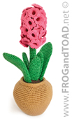 Hyacinth Flower Jacinthe Fleur - Amigurumi Crochet - FROGandTOAD Créations